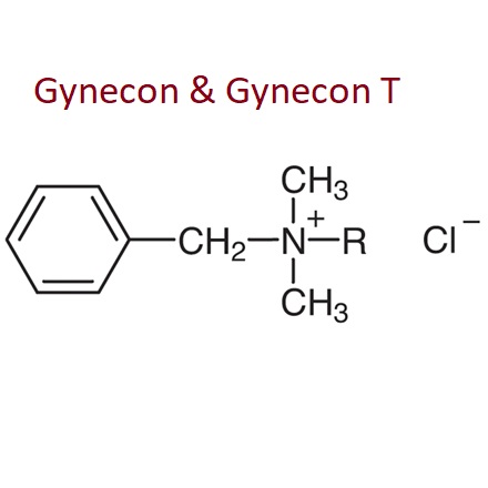 Benzalkonium chloride trên nhãn Gynecon là gì?