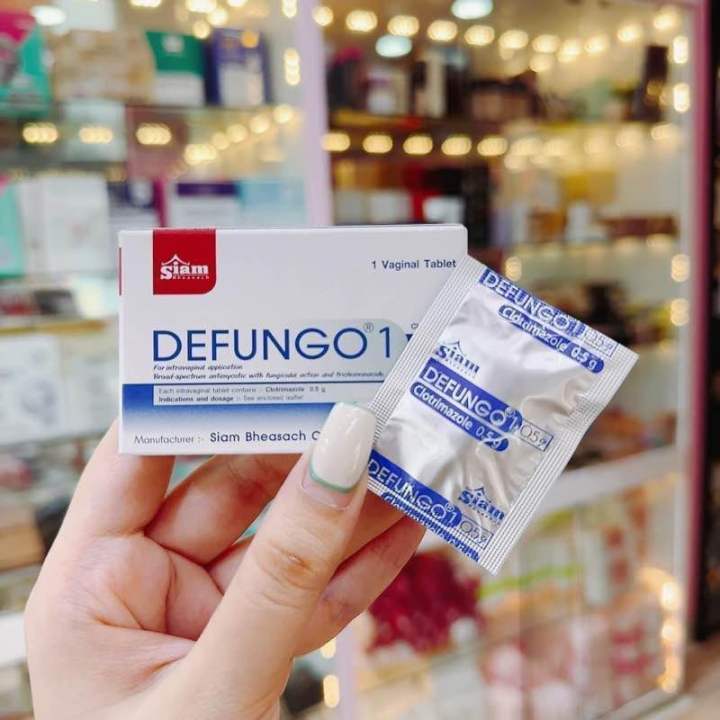 Vi&ecirc;n Đặt Phụ Khoa DEFUGO Th&aacute;i Lan